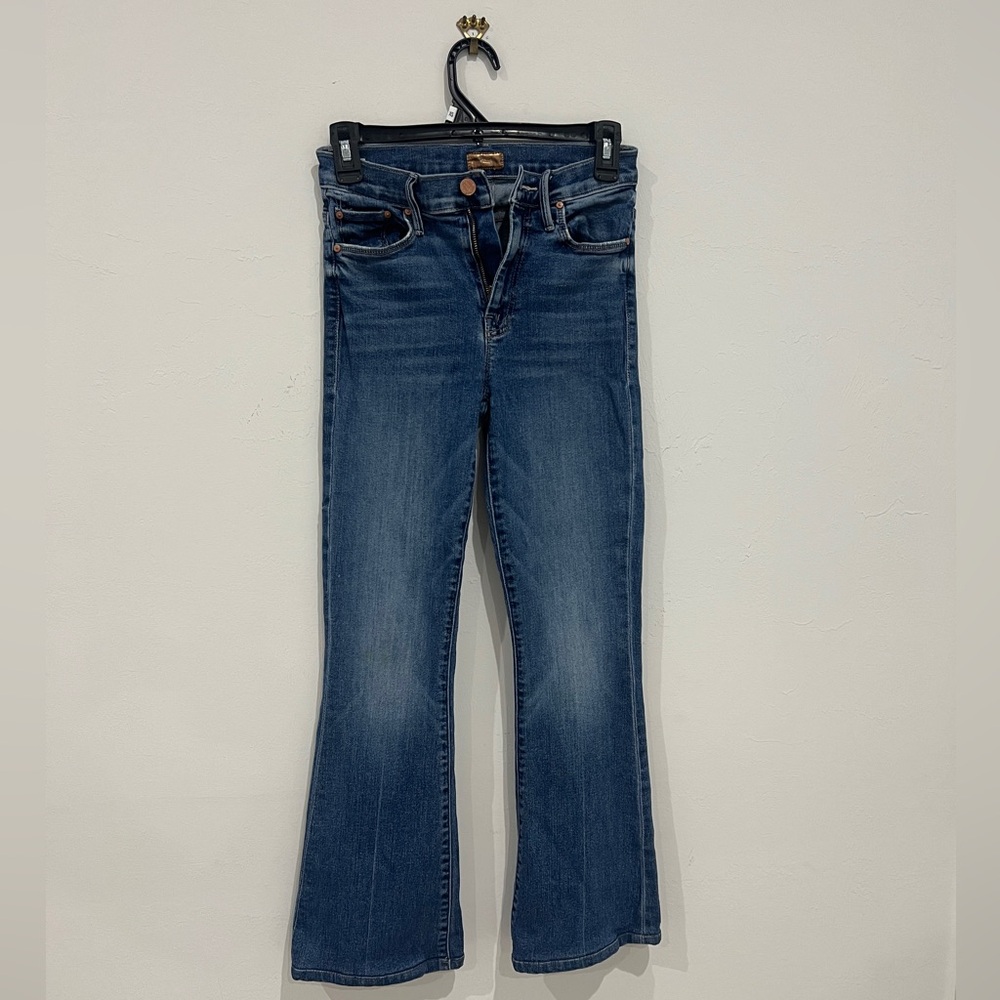Women's Mother Denim Blue Flared Jeans